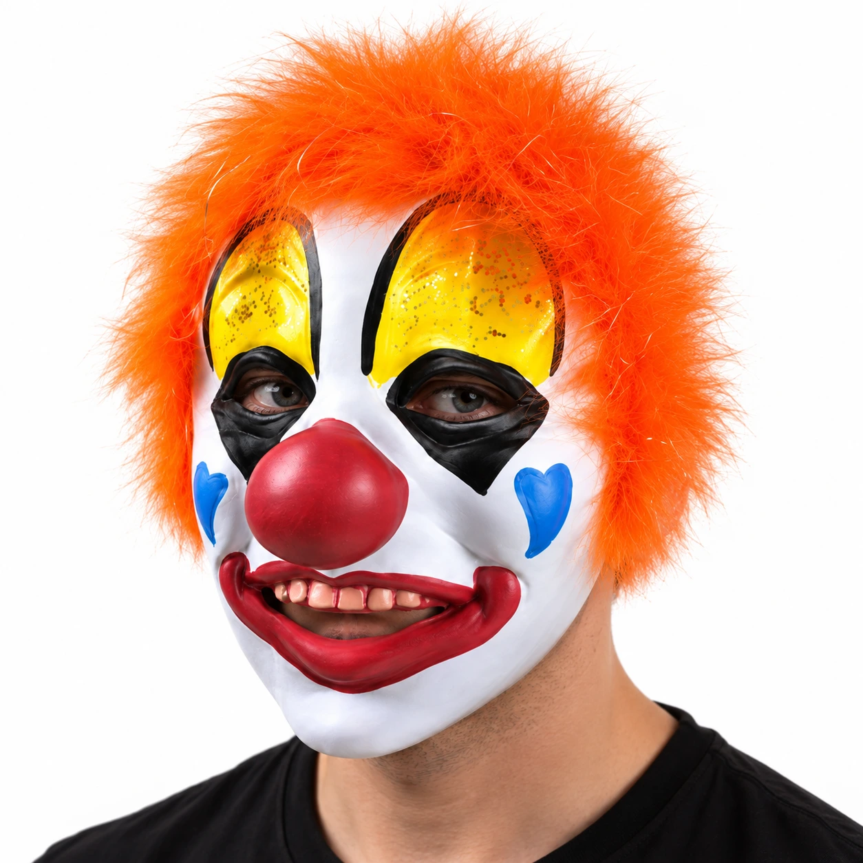 Heldekkende klovnemaske