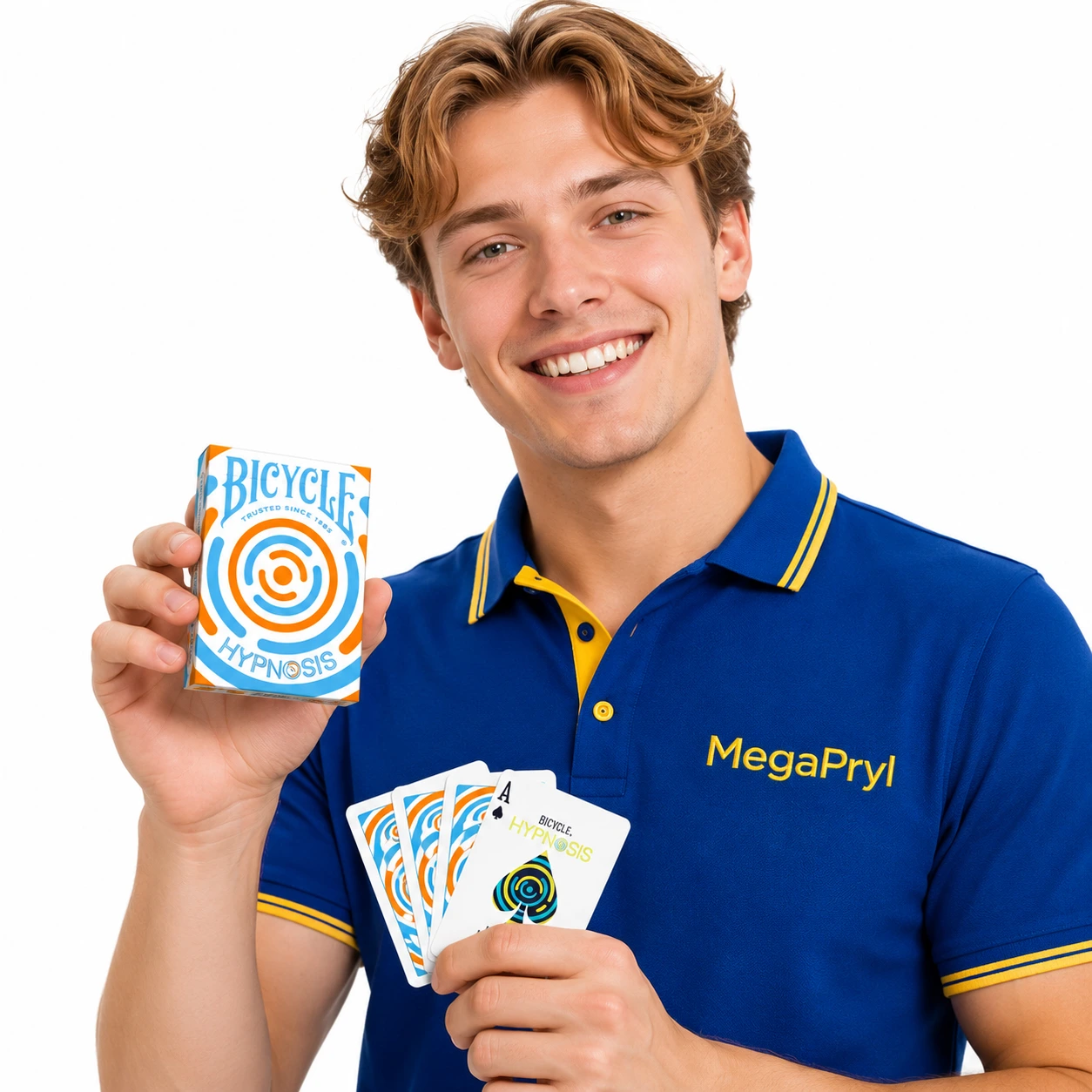 Spelkort med hypnotiskt motiv, 1-pack
