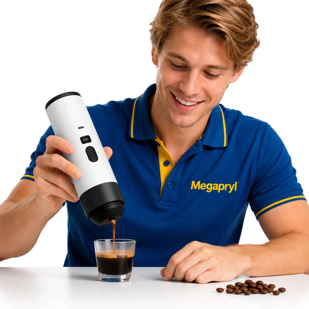 Portabel Espressomaskin 3-i-1 med 15 Bar och USB-C