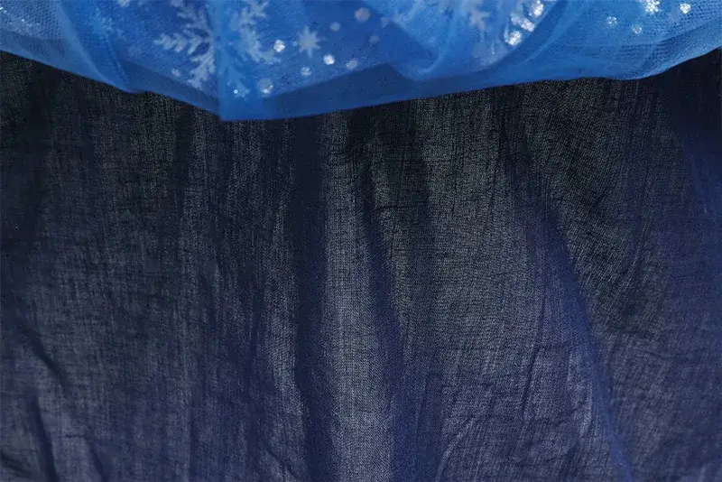 Prinsessklänning blå för Barn – Långärmad 6