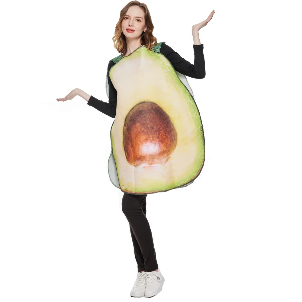 Avokado Maskeraddräkt Vuxen Jumpsuit