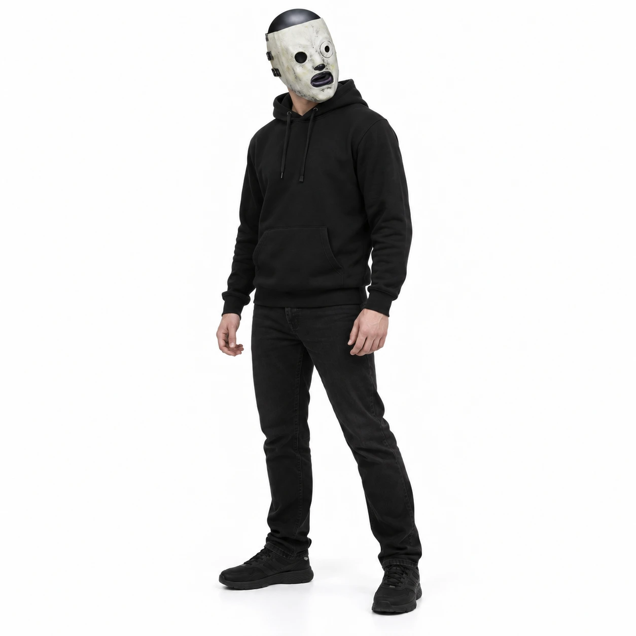 Helmask för cosplay och halloween med justerbara remmar