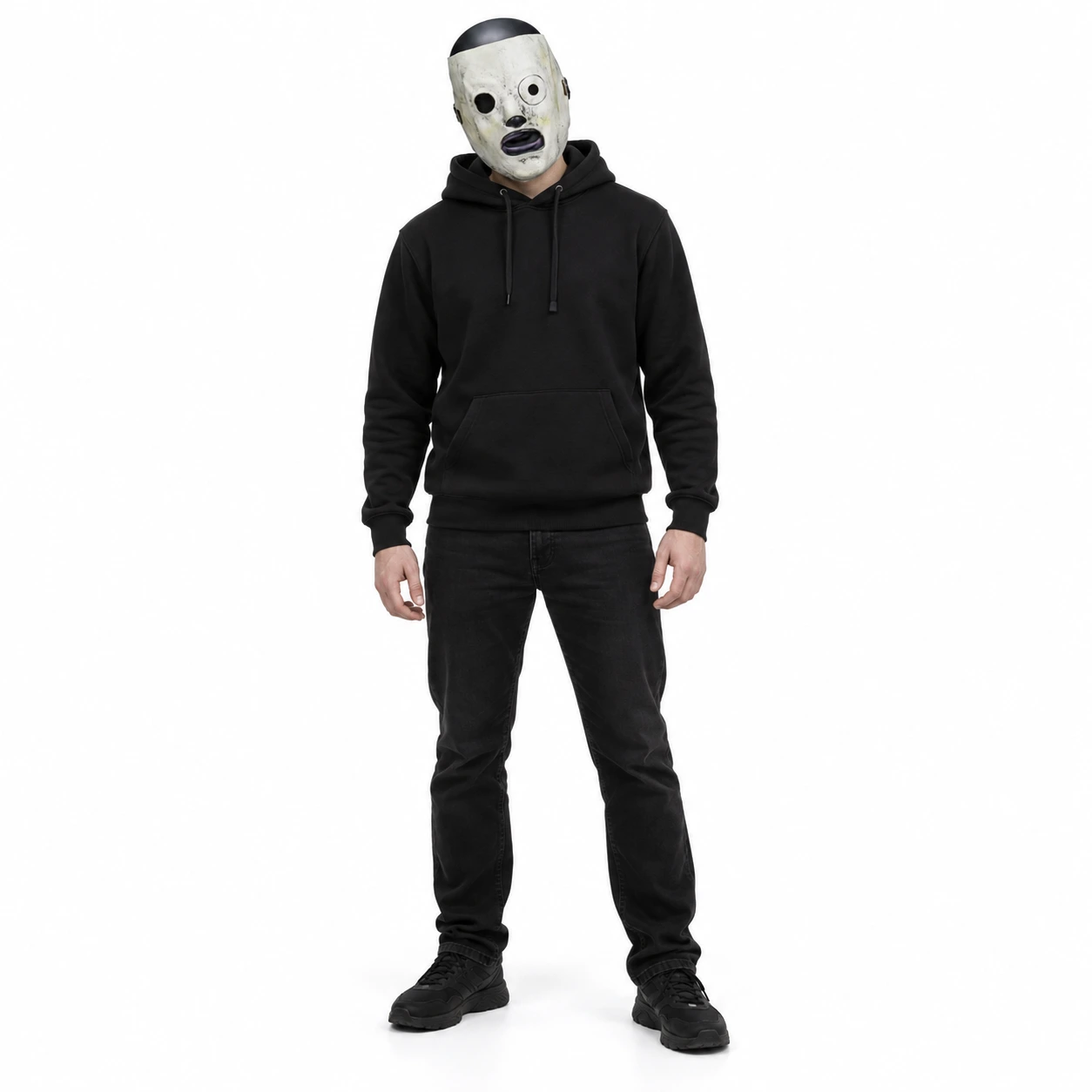 Helmask för Cosplay och Halloween – Mask med Justerbara Remmar