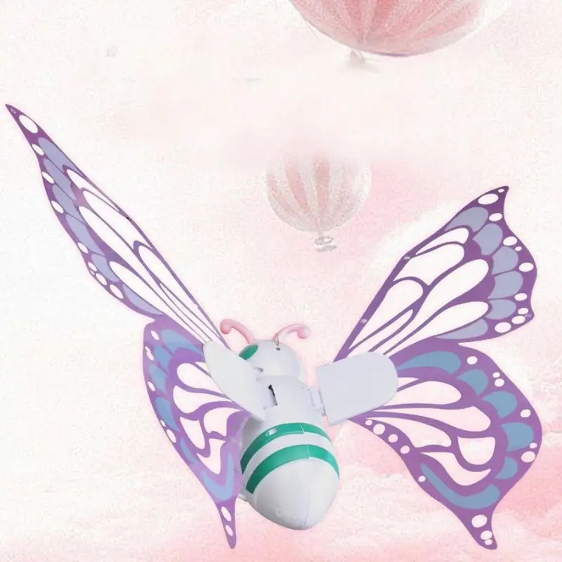 Fjärilsvingar Elektriska med Ljuseffekter - Barn 3