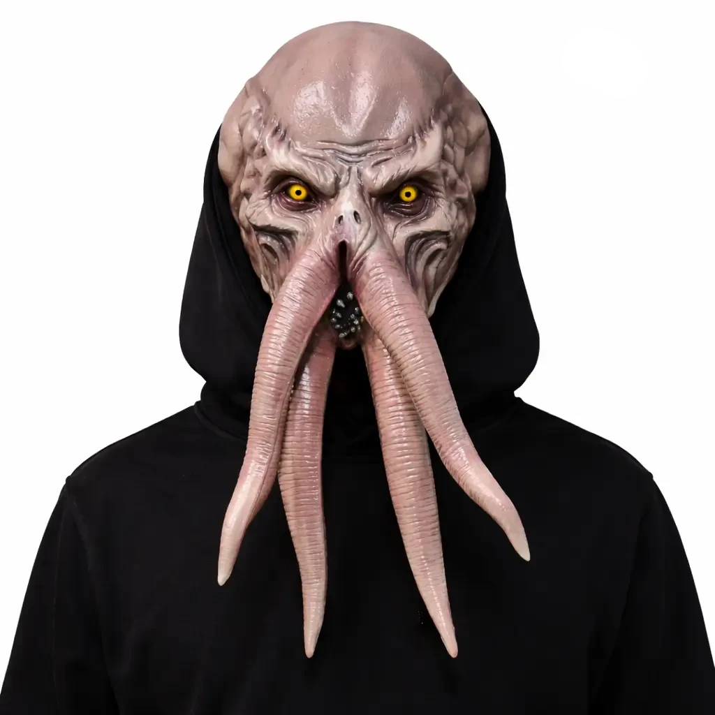 Bläckfisk Monster Mask Vuxen Latex