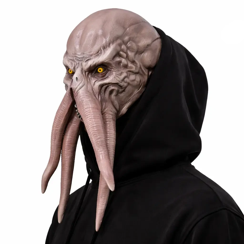 Bläckfisk Monster Mask Vuxen Latex