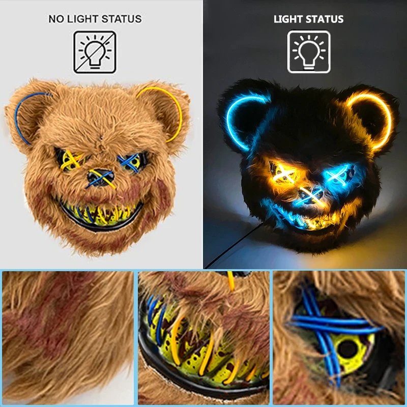 Björn Mask LED Vuxen