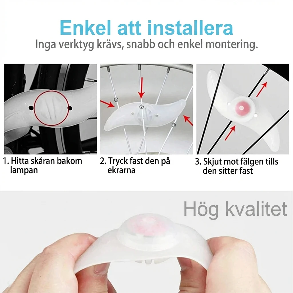 Cykelbelysning Eker LED