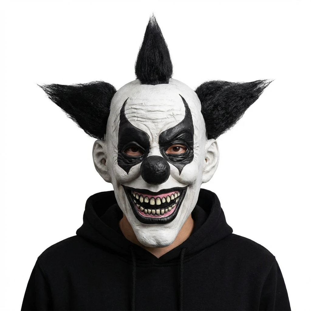 Horn Clown Mask Vuxen