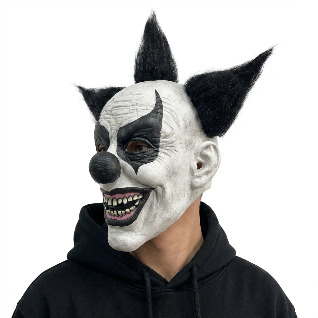 Horn Clown Mask Vuxen