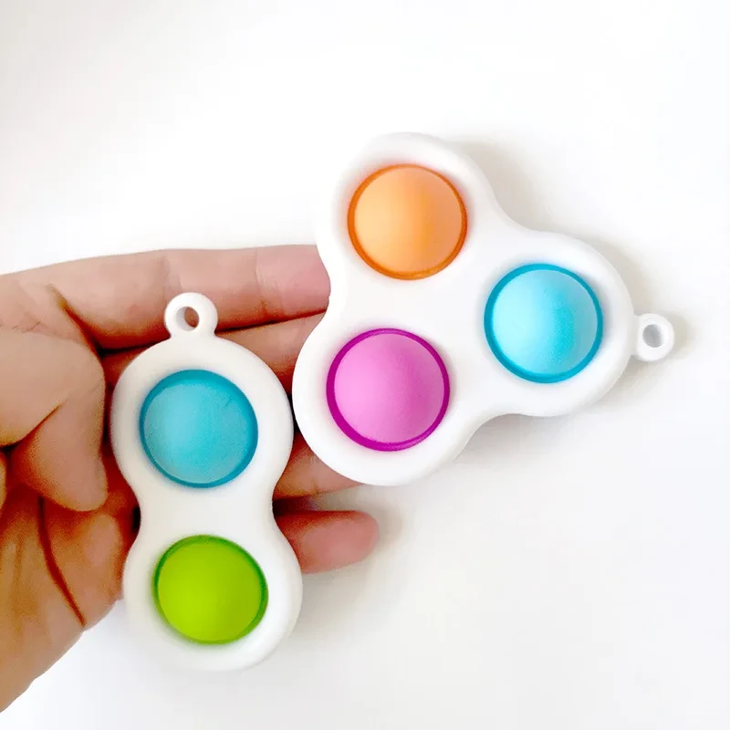 Fingerbubbelspel Nyckelring
