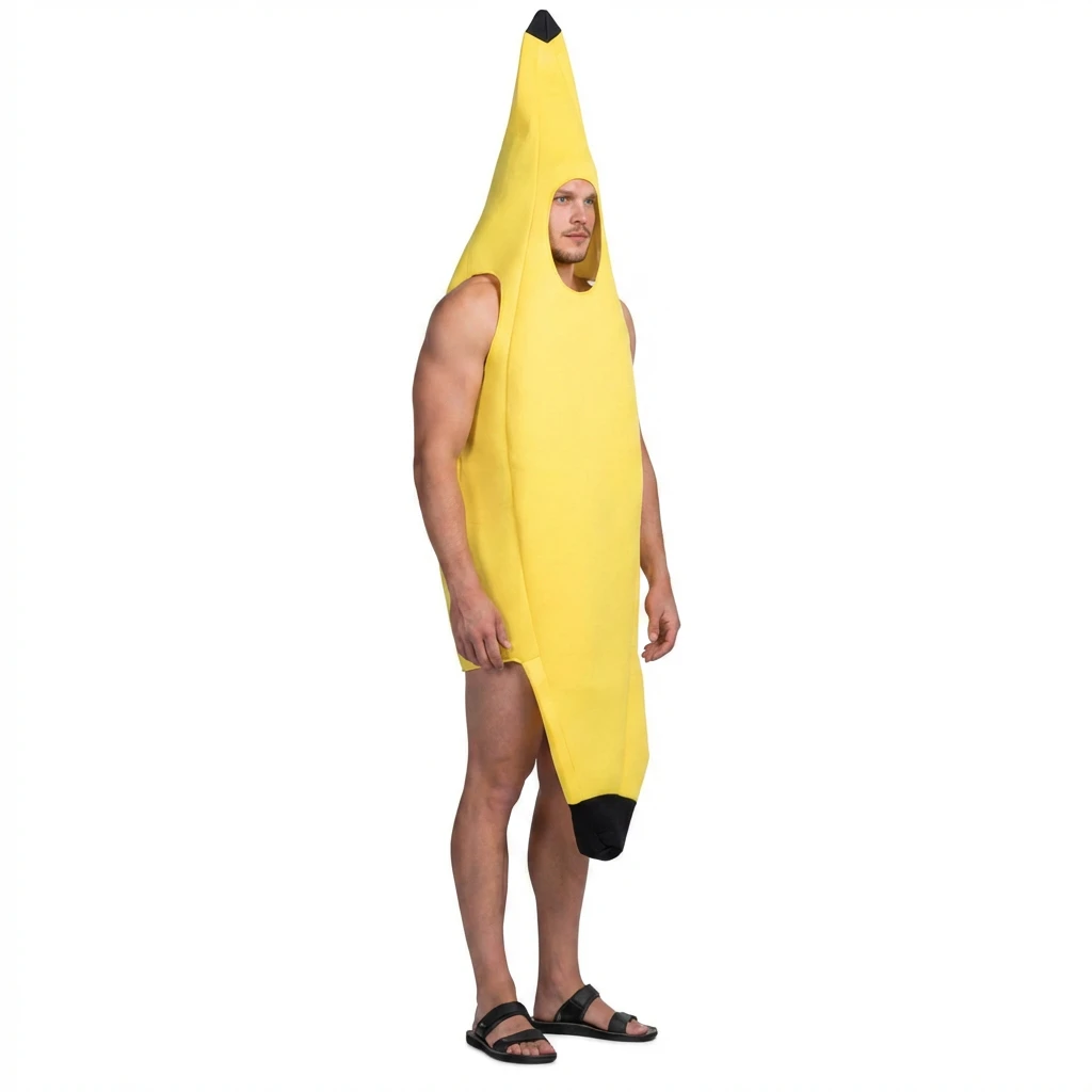 Banan Maskeraddräkt Vuxen Jumpsuit