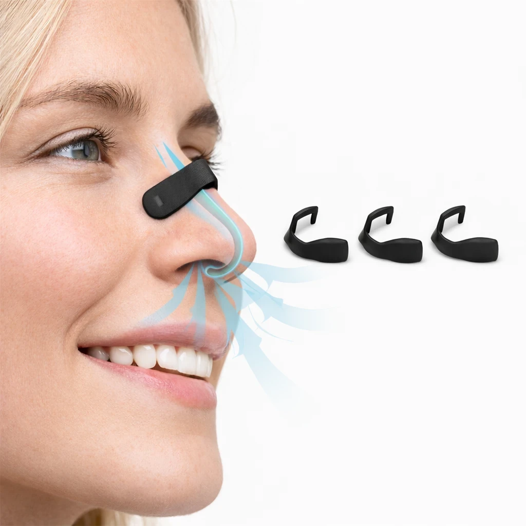 Magnetisk Näsdilator för Sömn – 30-pack med Applikator
