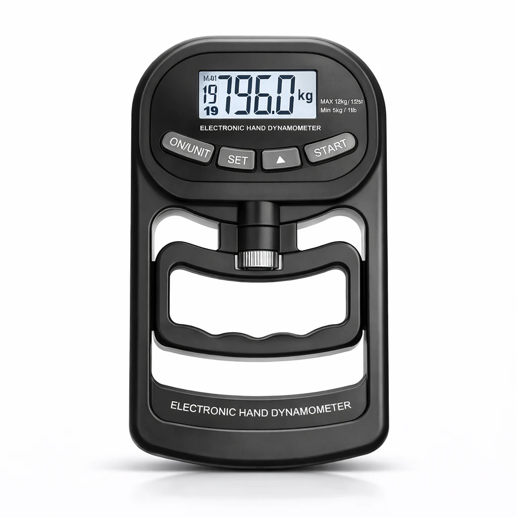 Digital Grepptestare 120 kg – Mät Handstyrka & Greppstyrka
