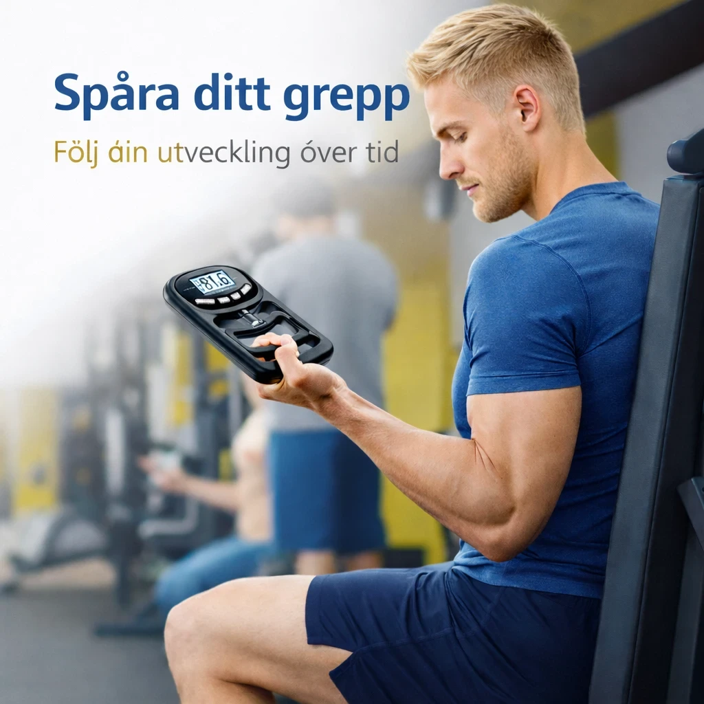 Digital Grepptestare 120 kg – Mät Handstyrka & Greppstyrka