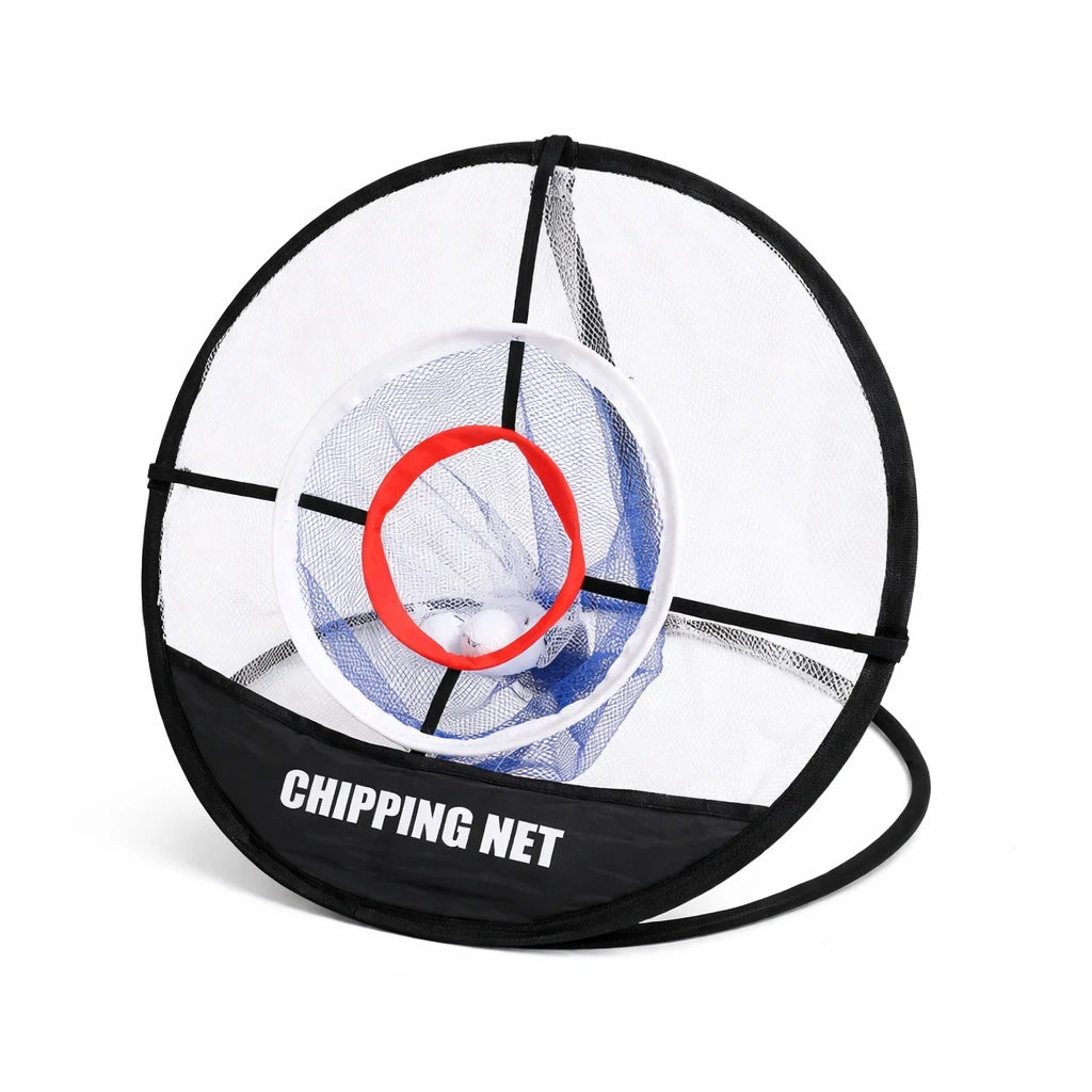 Golf Chipping Nät – Hopfällbart Träningsnät för Precision