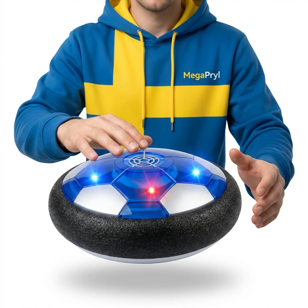 Hover fotboll för barn – LED boll för inomhusspel
