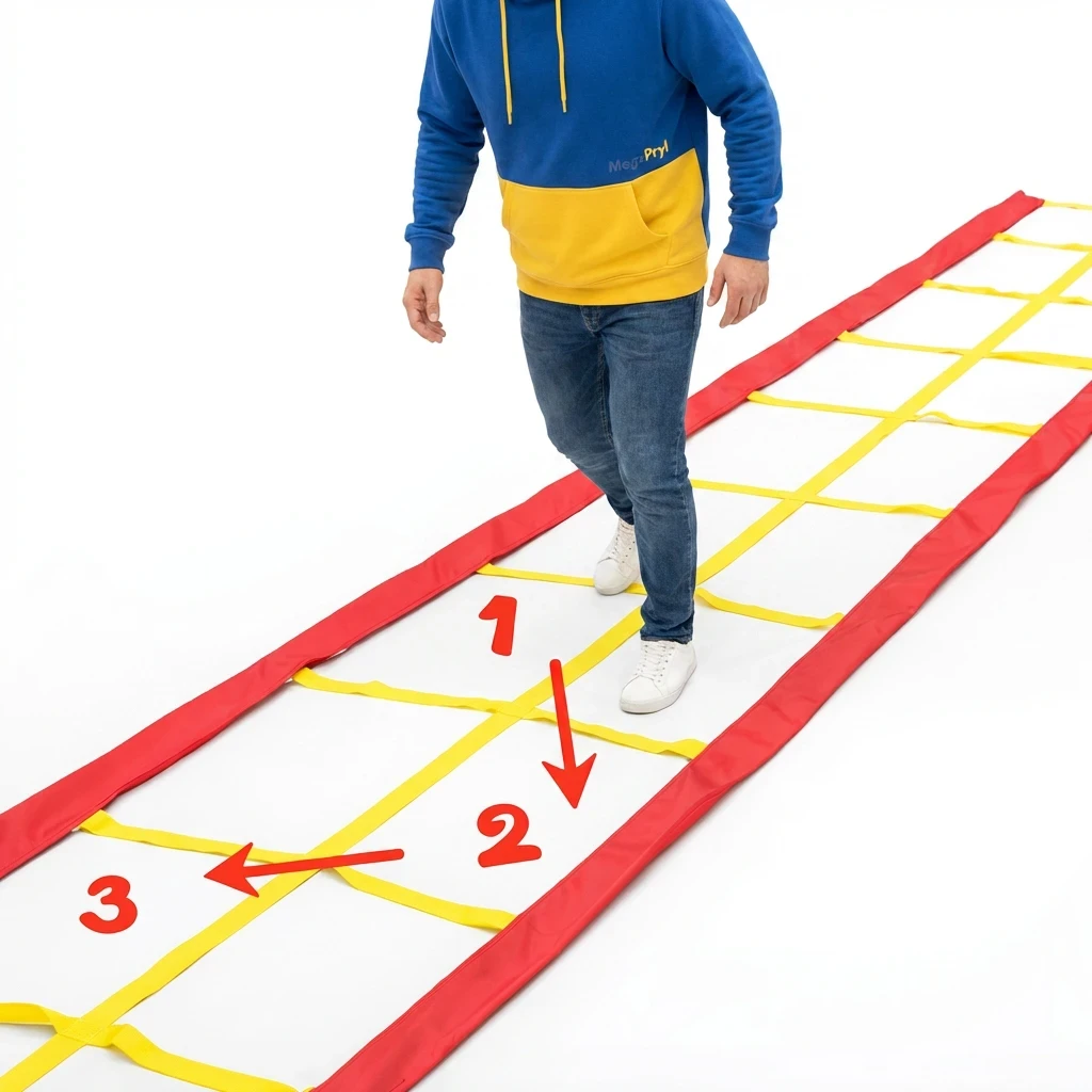 Koordinationsstege för träning – agility & snabbhet