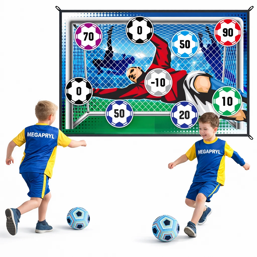 Fotbollsspel Matta för Barn – Precision & Lek