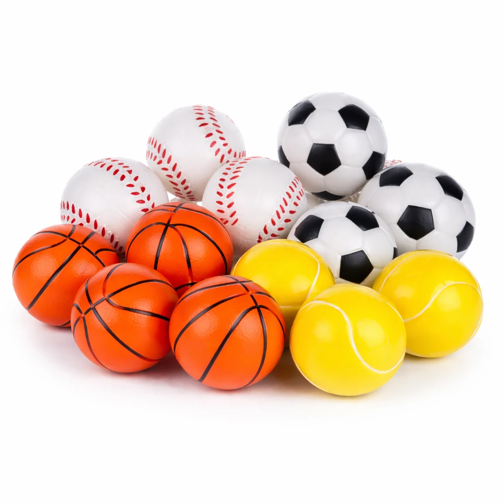 Blandade Sportbollar 12-pack
