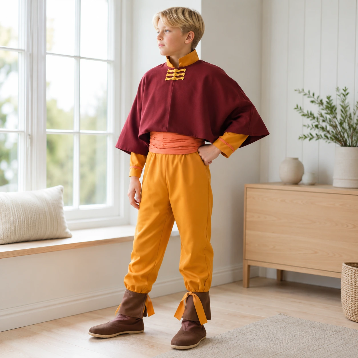 Cosplaydräkt för rollspel och maskerad