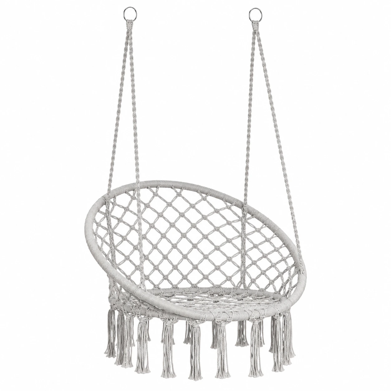 Hängstol för inom- och utomhusbruk med boho-design