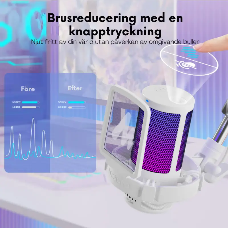 Mikrofon för Gaming och Streaming 3