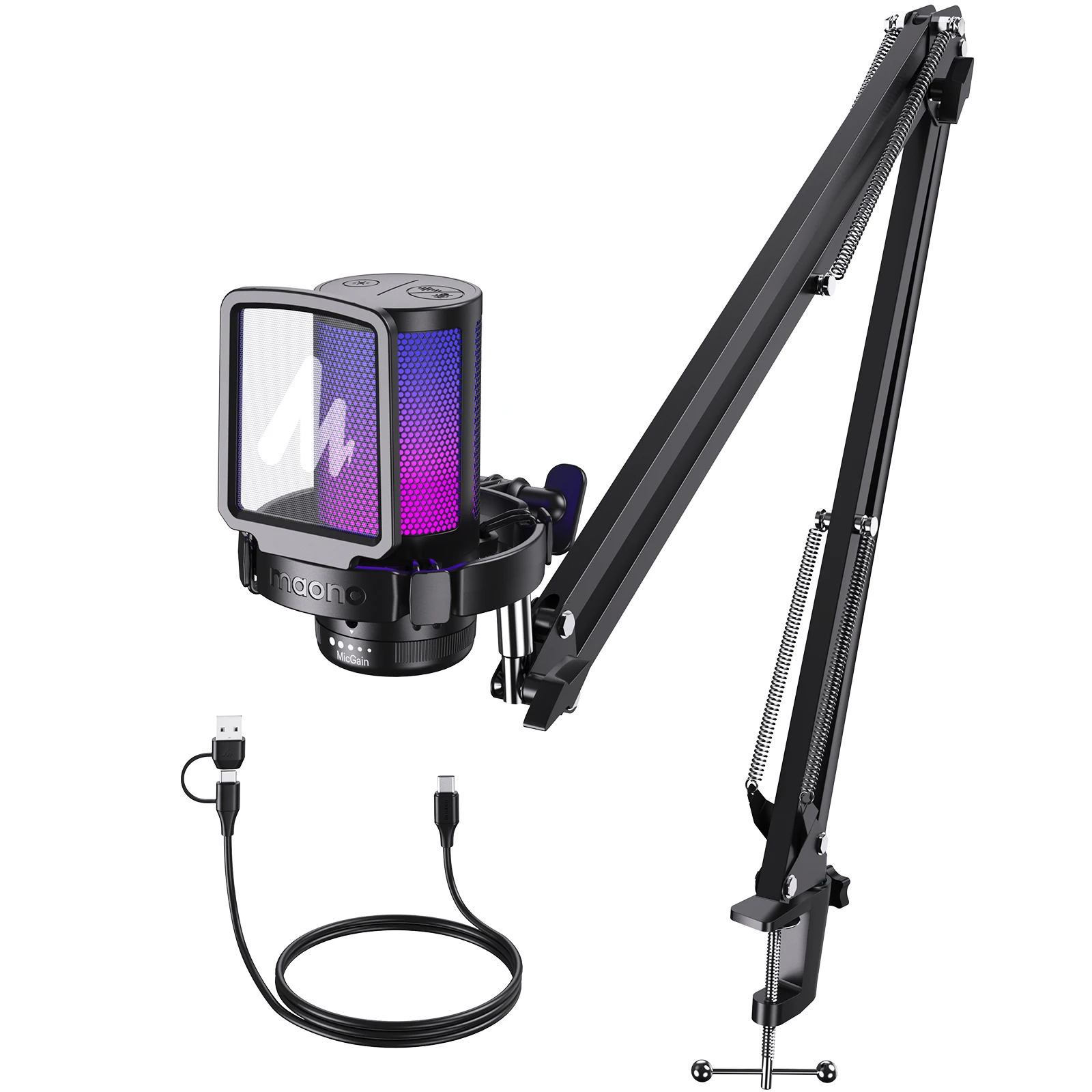 Mikrofon för Gaming och Streaming 8