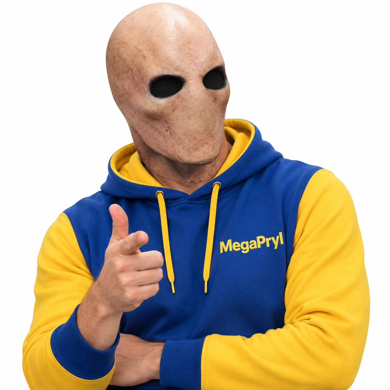 Ansiktslös Alien Latexmask