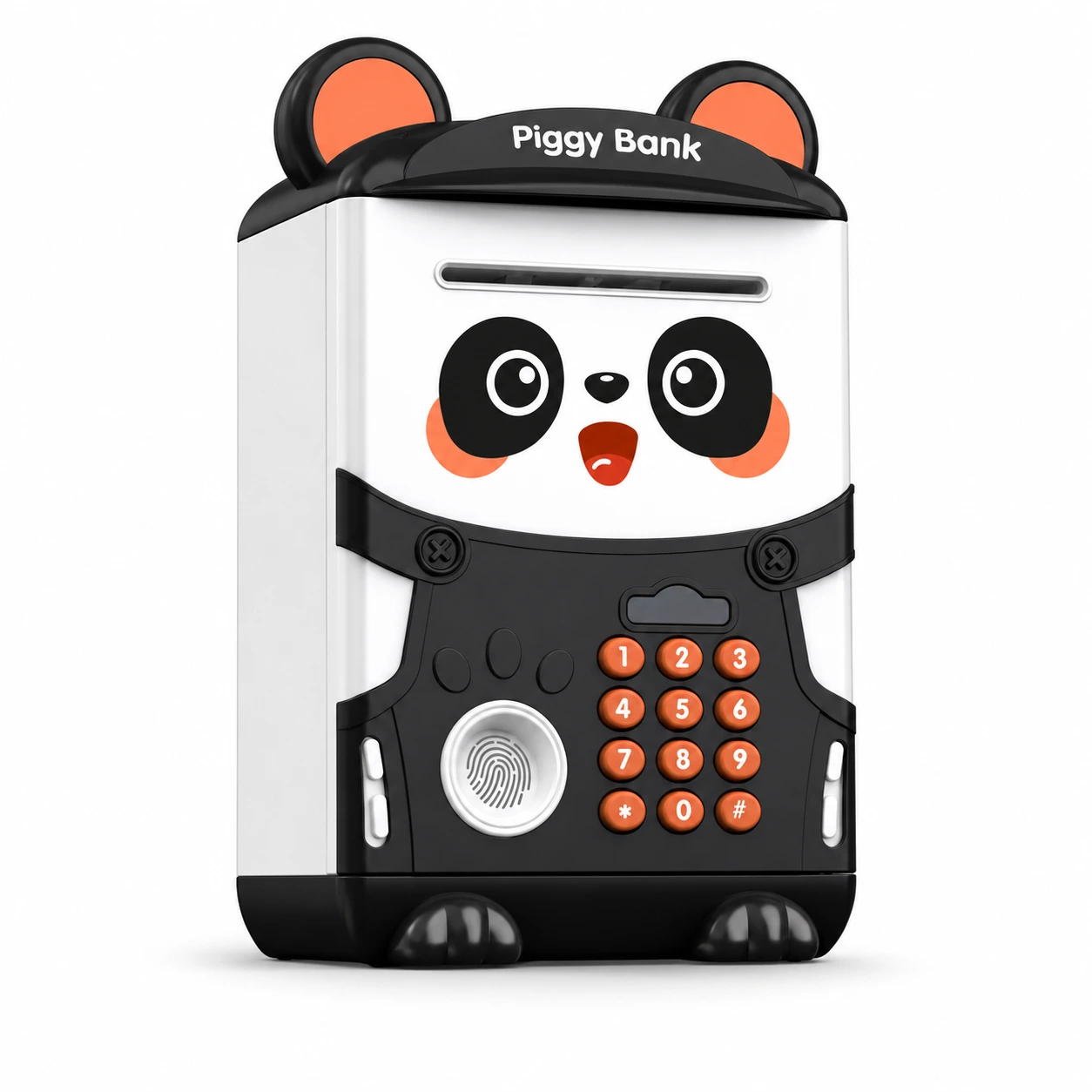 Panda Sparbössa med Kodlås – Fingeravtryck