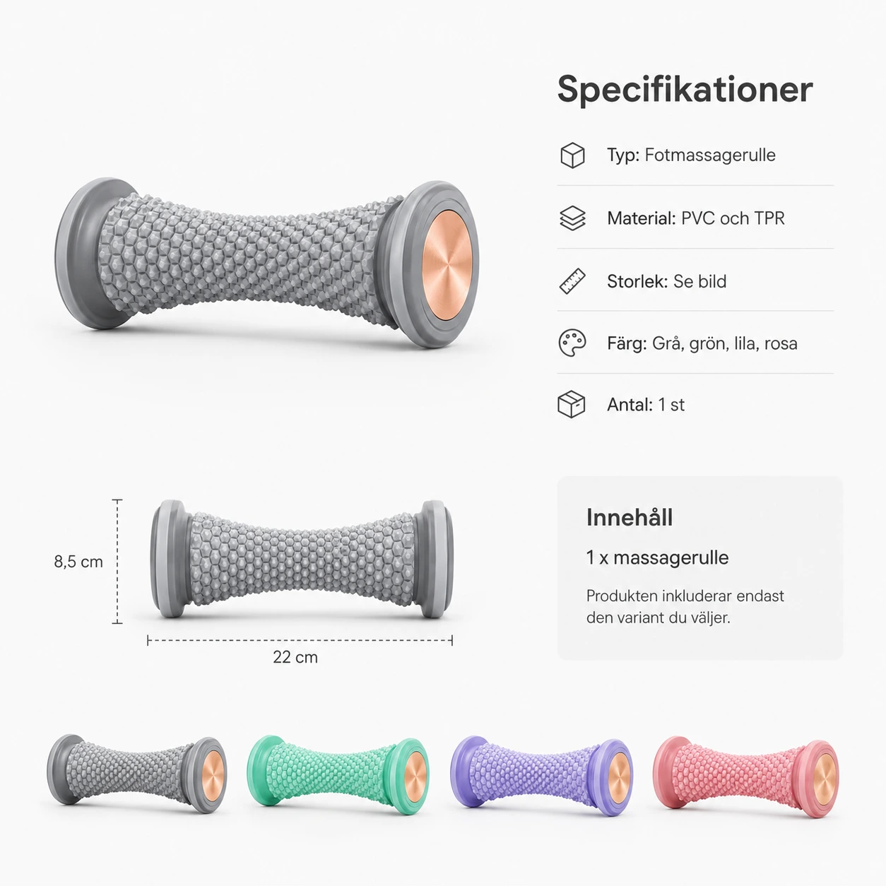 Fotmassagerulle för Fötter