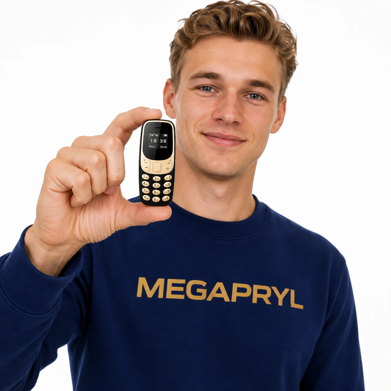 Mini Mobiltelefon – Bluetooth, MP3 & Dual SIM