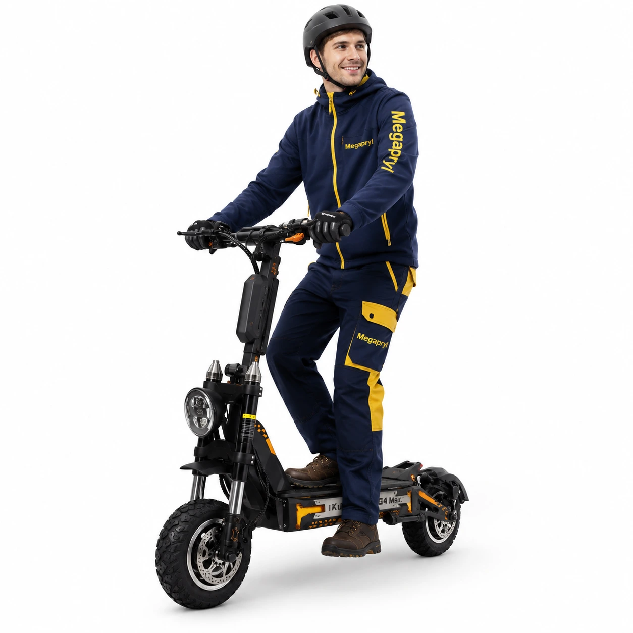 Elsparkcykel med upp till 95 km räckvidd – 60 V 35,2 Ah