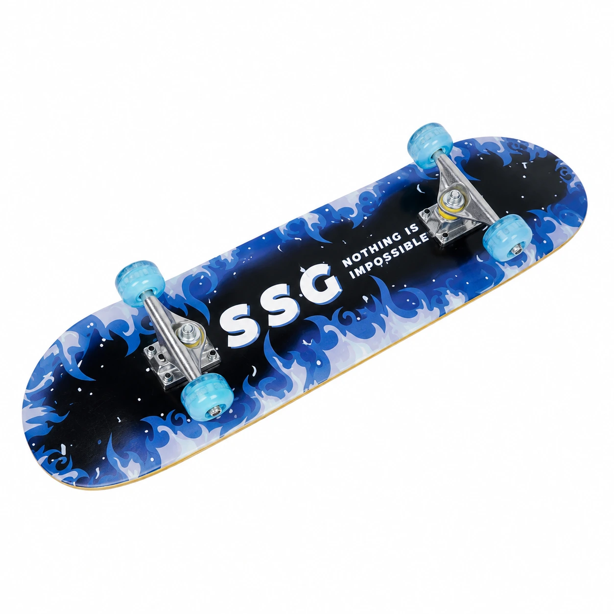 Skateboard 31 tum färdigmonterad med ABEC-7-lager
