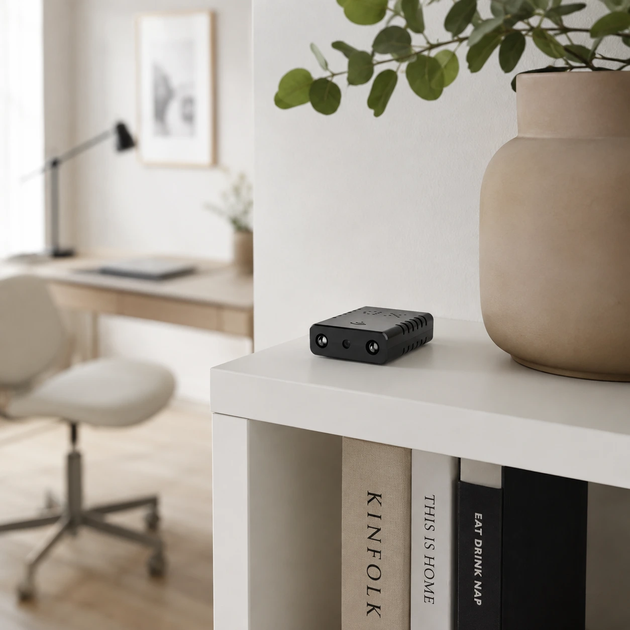 Mini övervakningskamera med wifi och 1080p