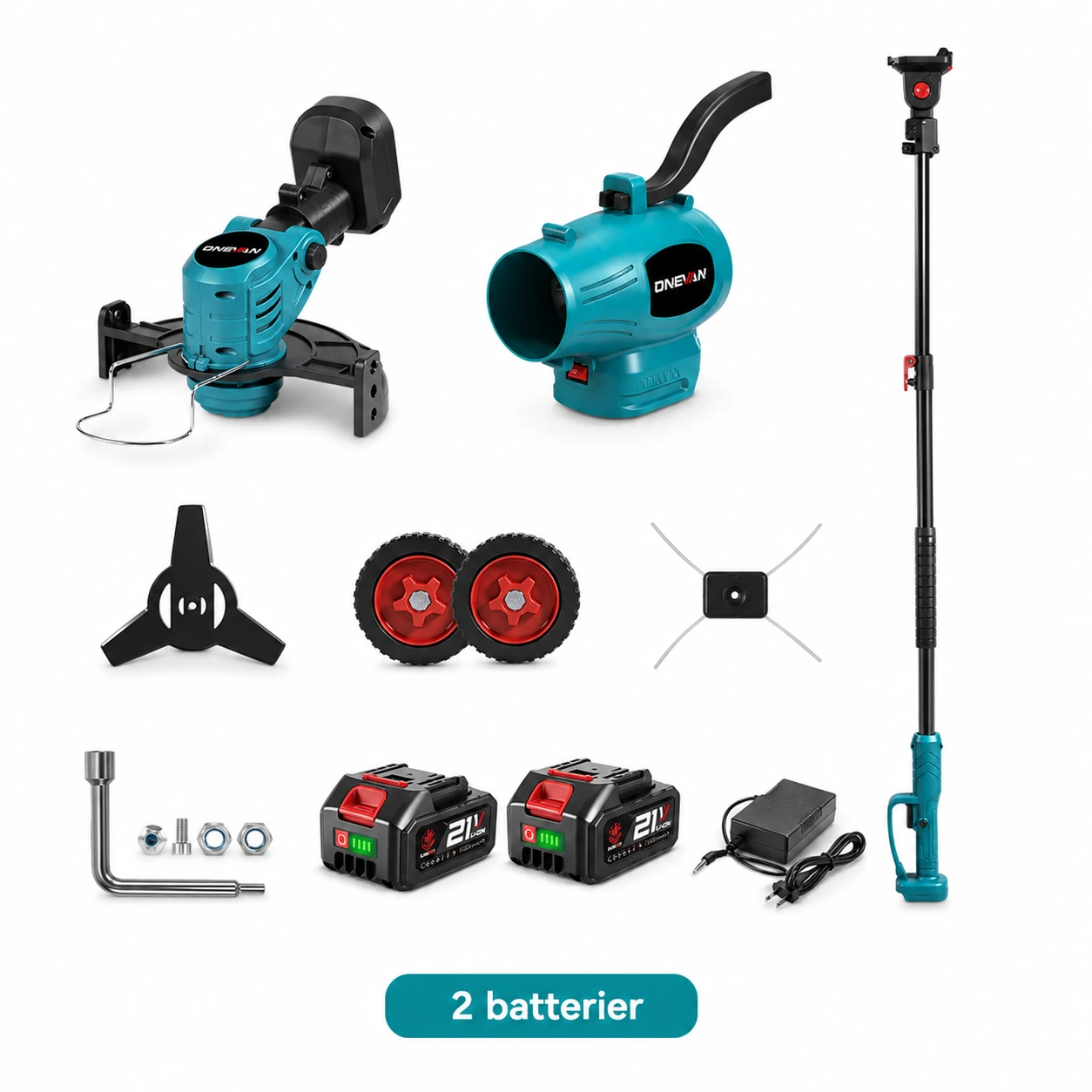 2 Batterier