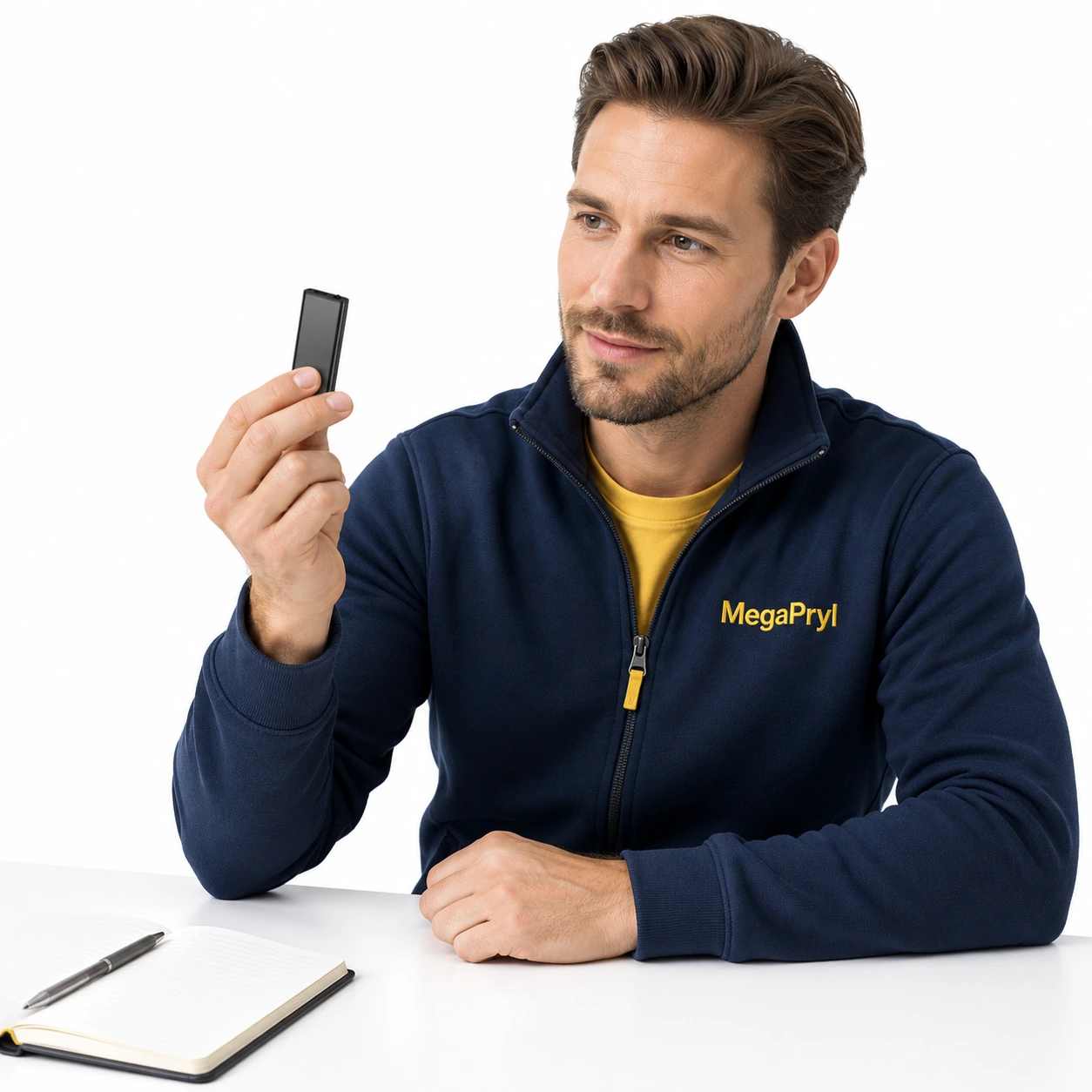 Mini diktafon med röstaktivering och MP3-funktion
