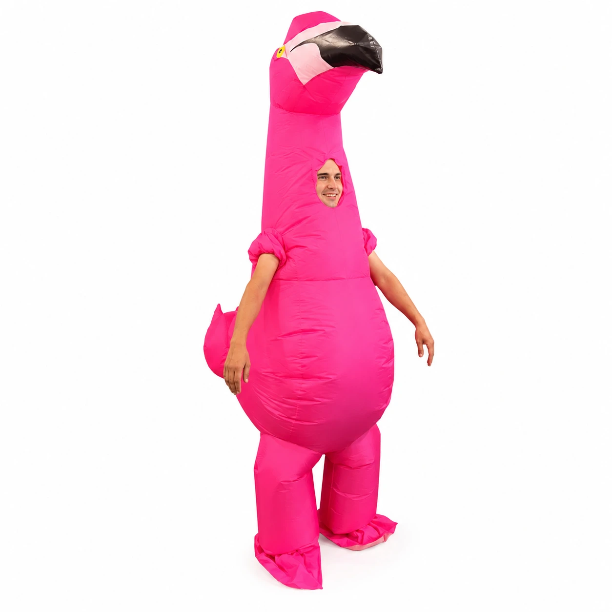 Flamingodräkt Uppblåsbar för Vuxna