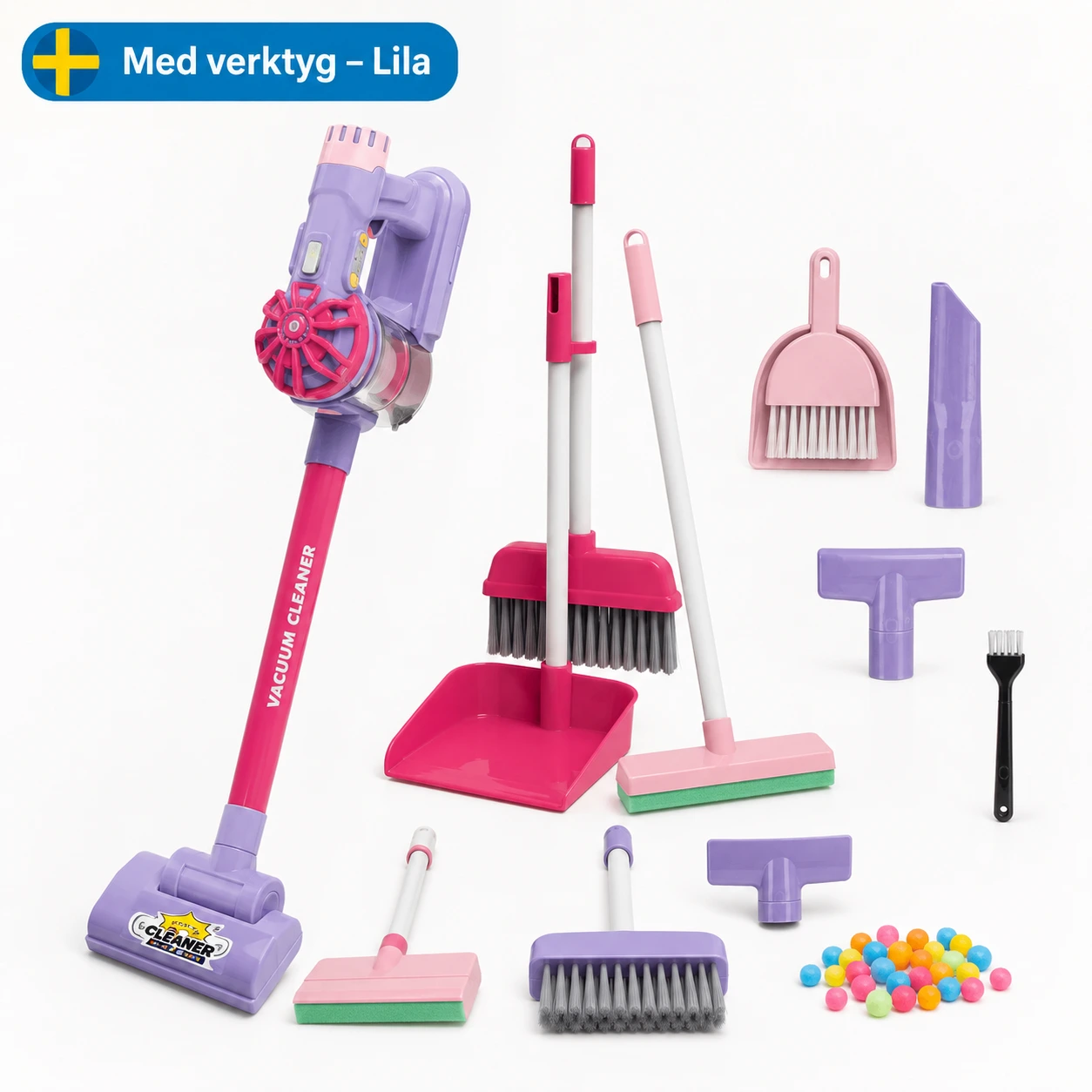 Med verktyg – Lila