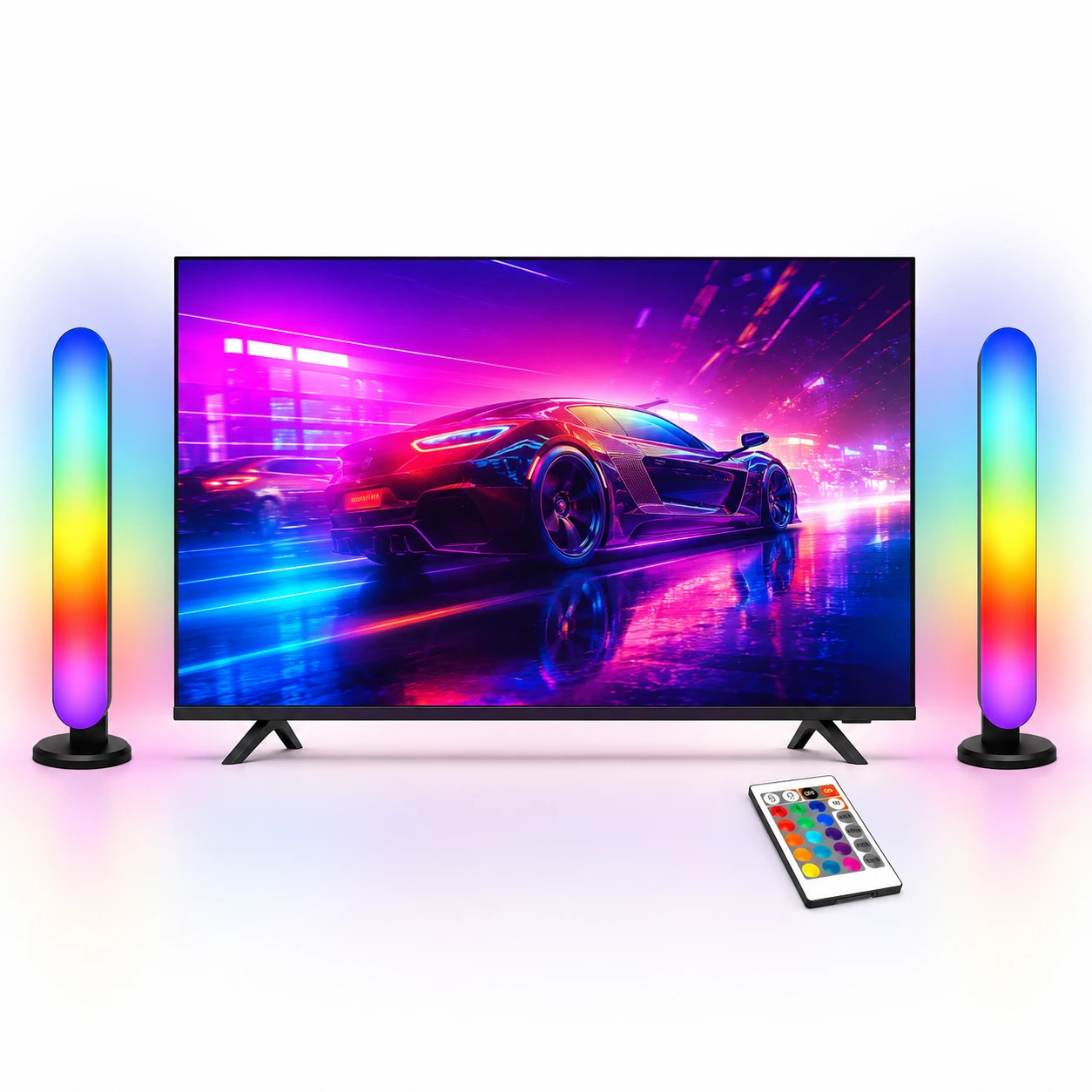 LED Ljusstavar RGB – USB-Laddbar Dekorationsbelysning