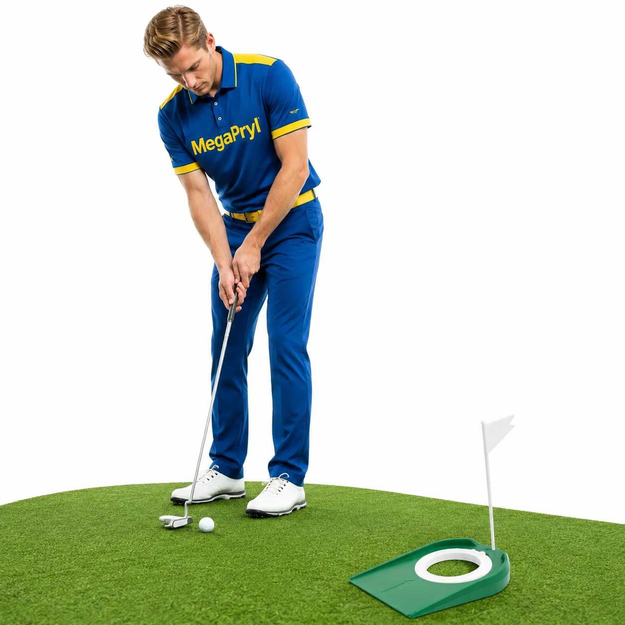 Putting cup för golfträning hemma och på kontoret