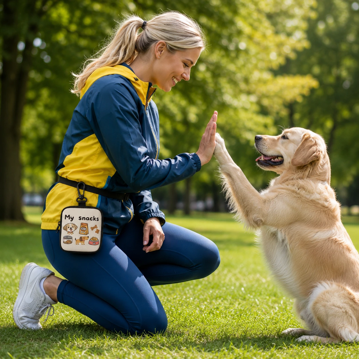 Hundgodispåse med Karbinhake och Dragkedja