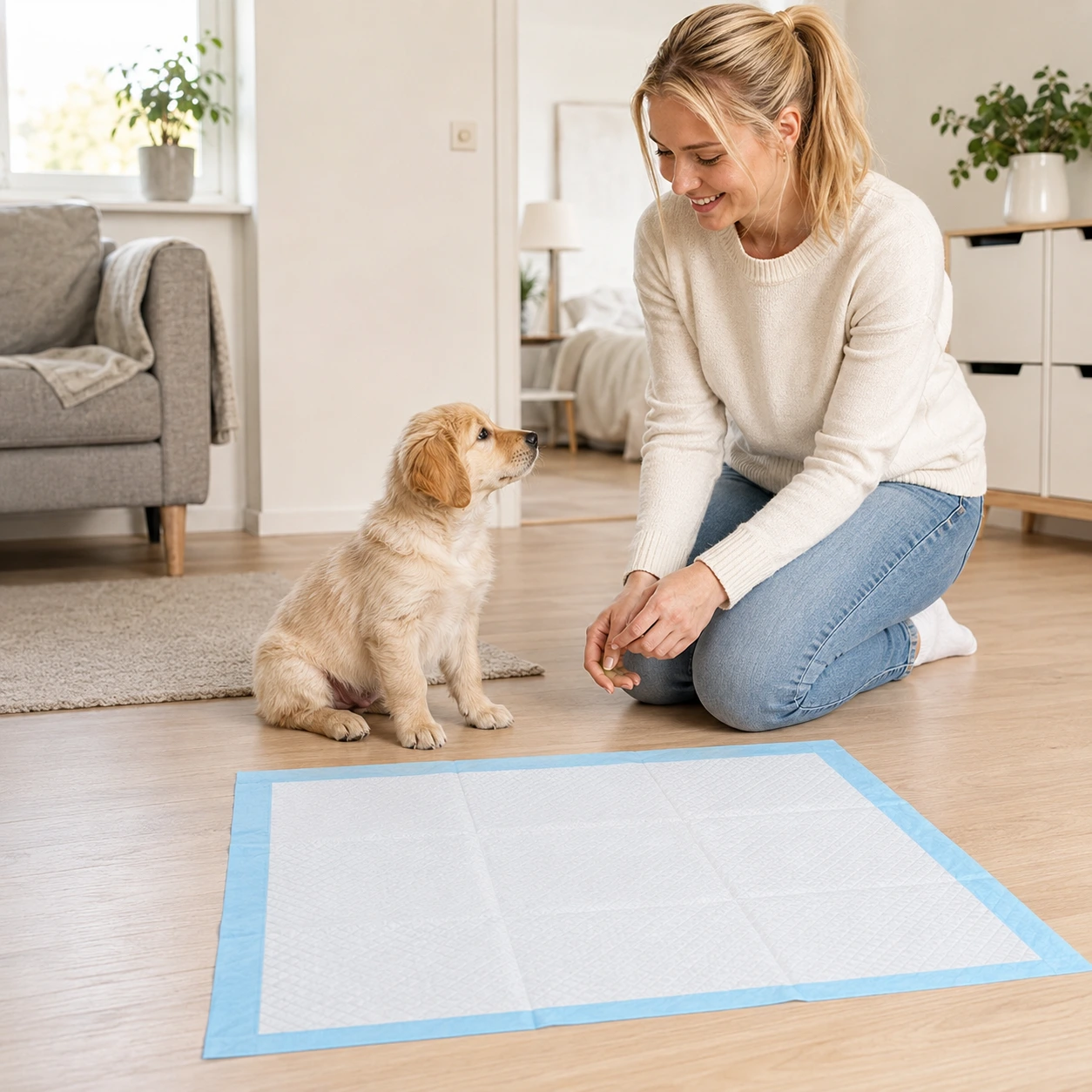 Hygienmattor för hund och valp