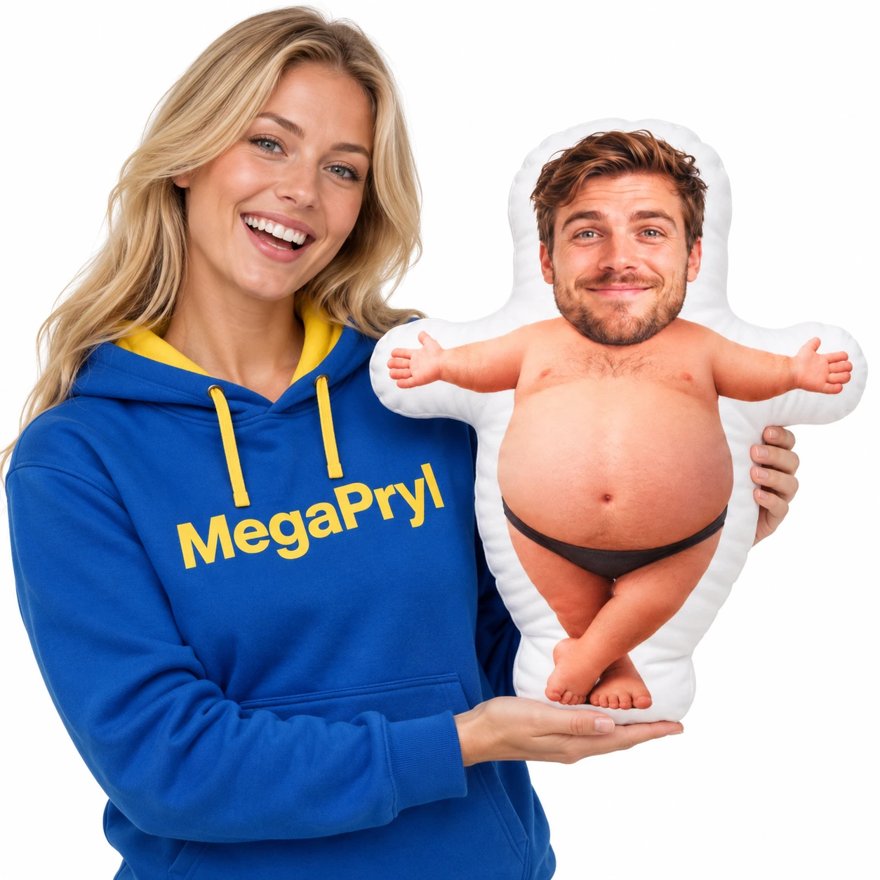 Personlig fotokudde med egen bild